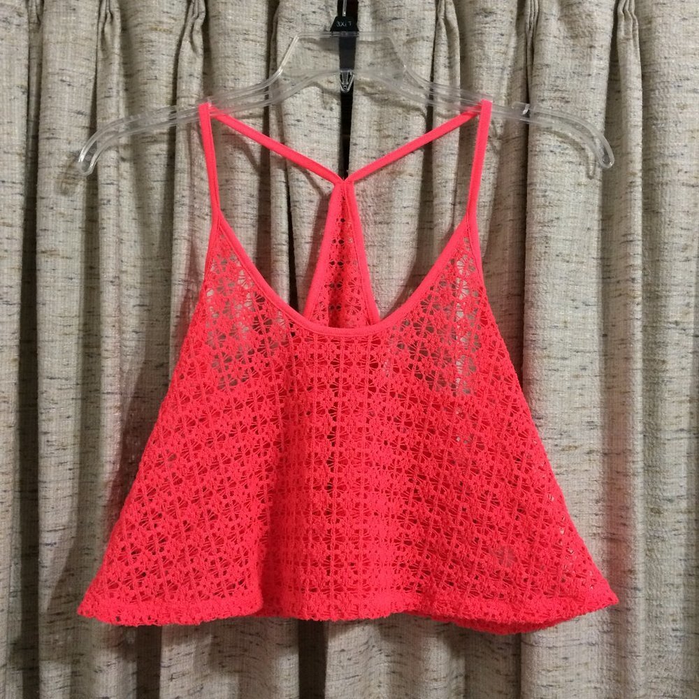 PINK Victoria's Secret Crochet Swim Cover Up - XS/S
